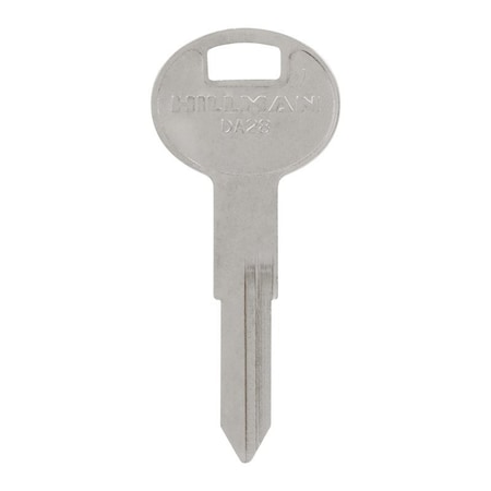 Hillman HILLMAN Traditional Key Automotive Key Blank DA28 Double For Nissan 84152